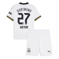 Camiseta Borussia Dortmund Karim Adeyemi #27 Tercera Equipación para niños 2024-25 manga corta (+ pantalones cortos)